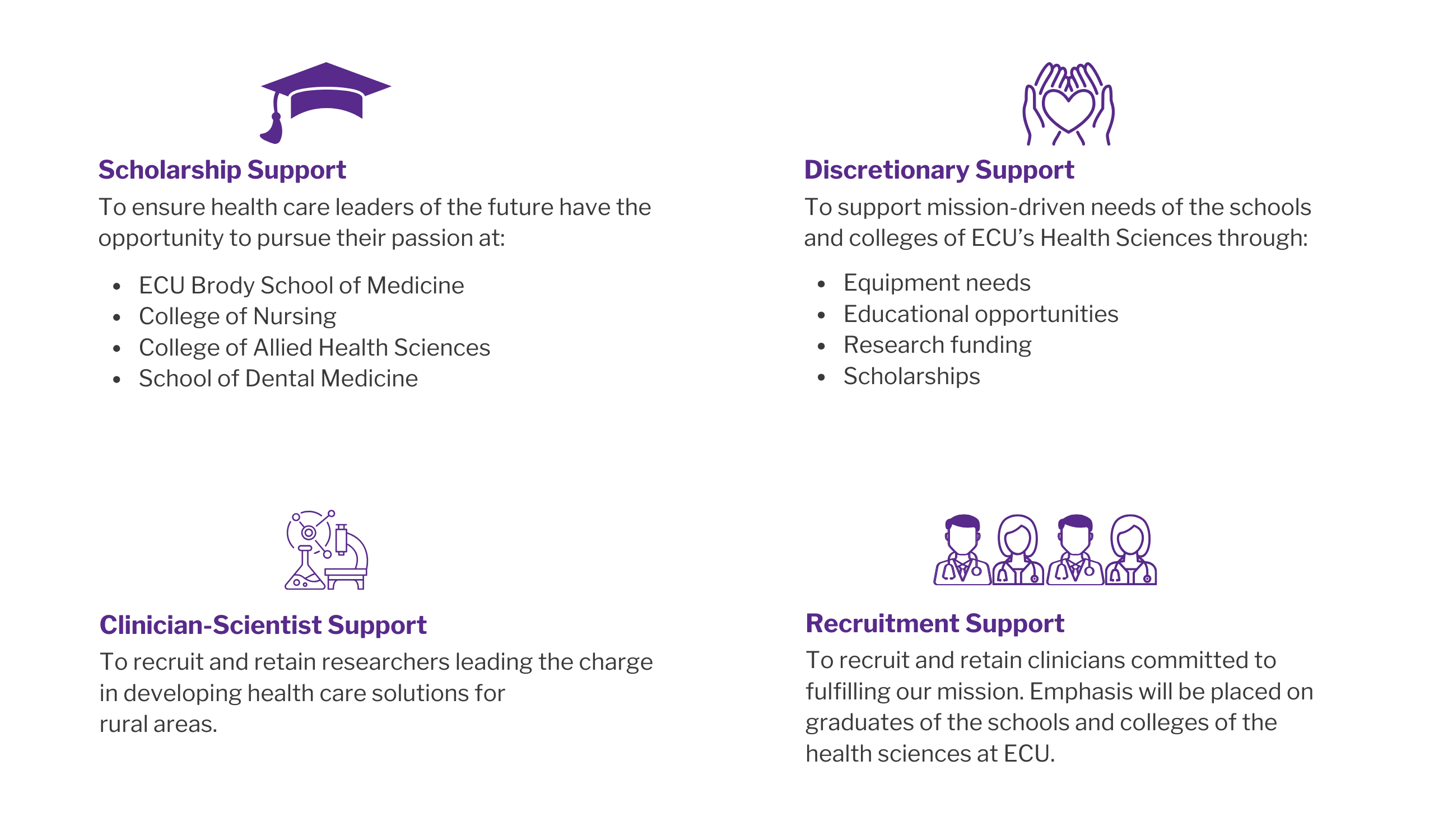 Focus areas graphic_Investing in Our Future Endowment 3